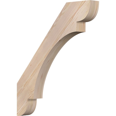 Ekena Millwork 3 1/2"W x 26"D x 30"H Olympic Smooth Knee Brace, Douglas Fir BRC04X26X30OLY00SDF